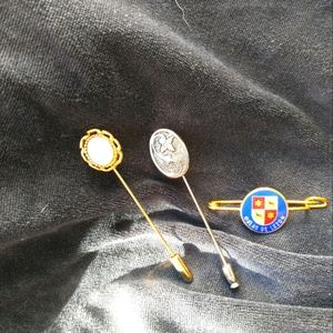Lot of 3 vintage stick pins